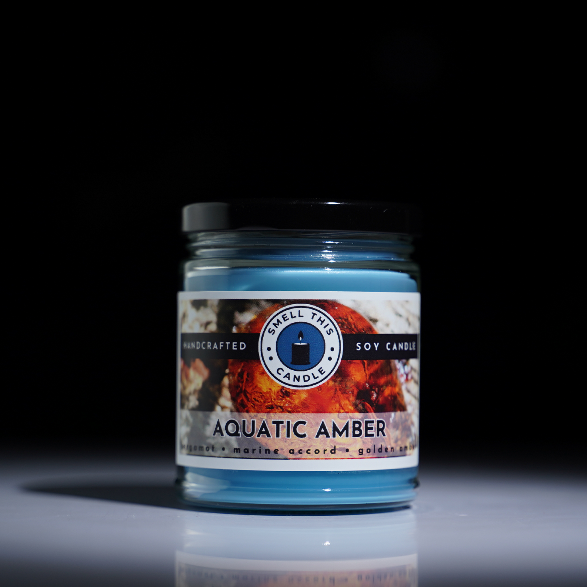 Aquatic Amber candle
