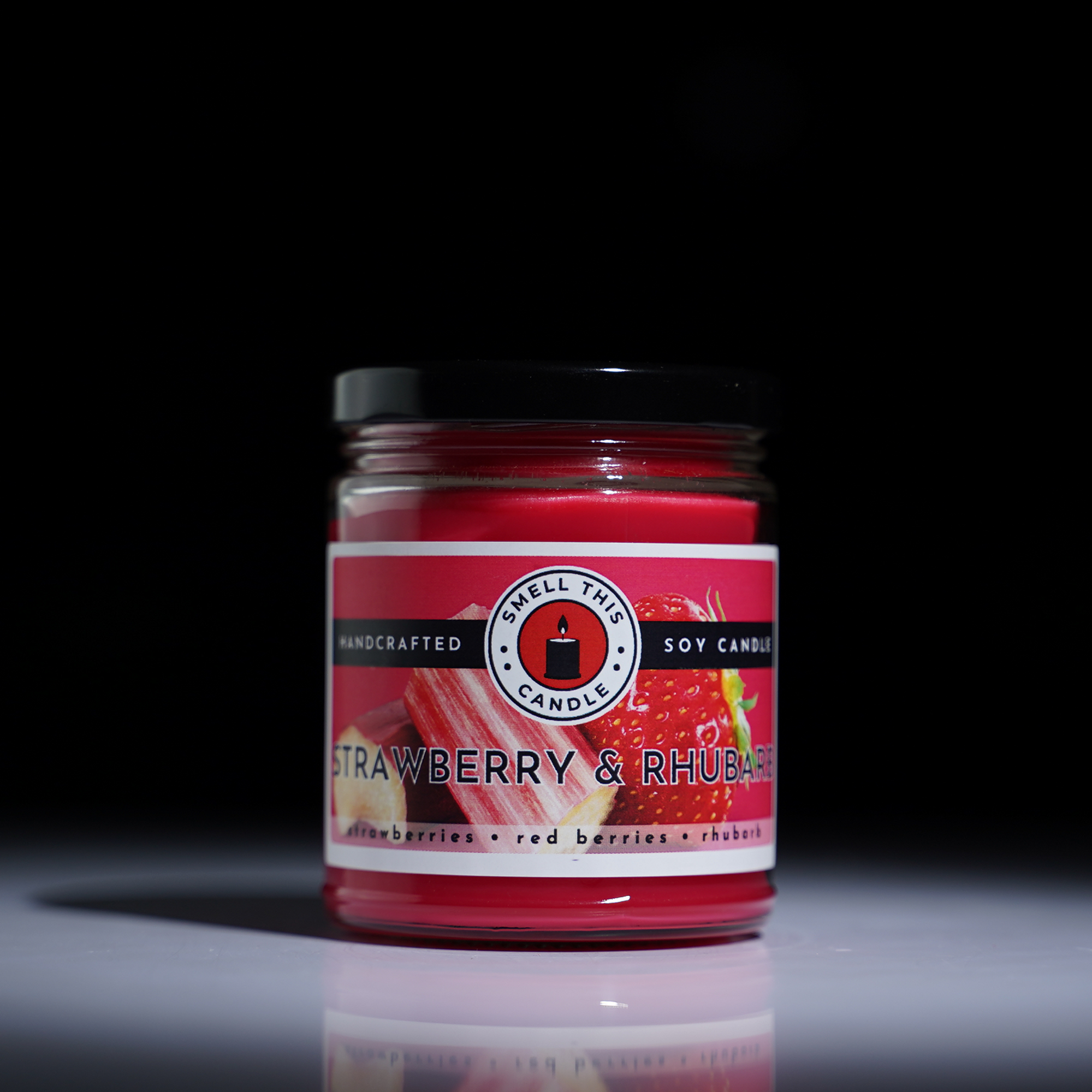 Strawberry & Rhubarb candle