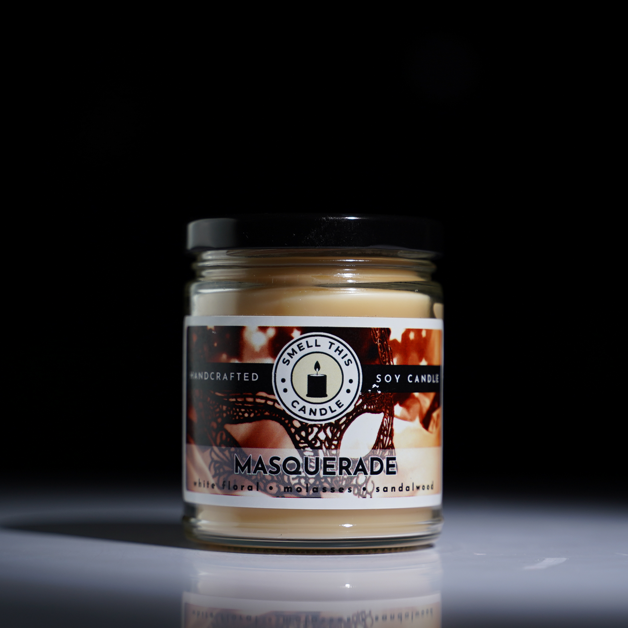 Masquerade candle