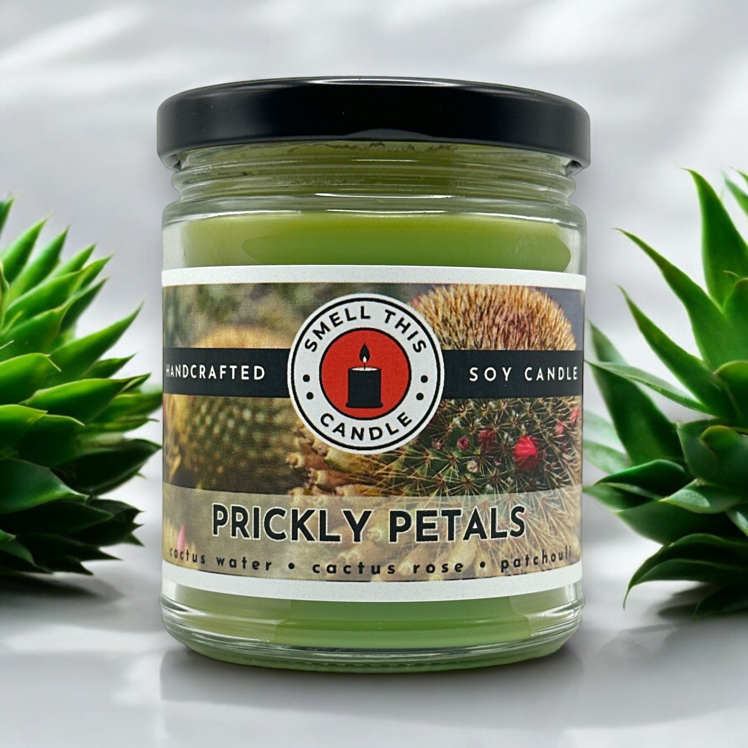 Prickly Petals candle