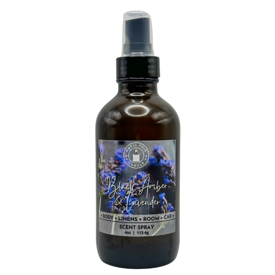 Black Amber & Lavender scent spray - Smell This Candle - Scent Spray