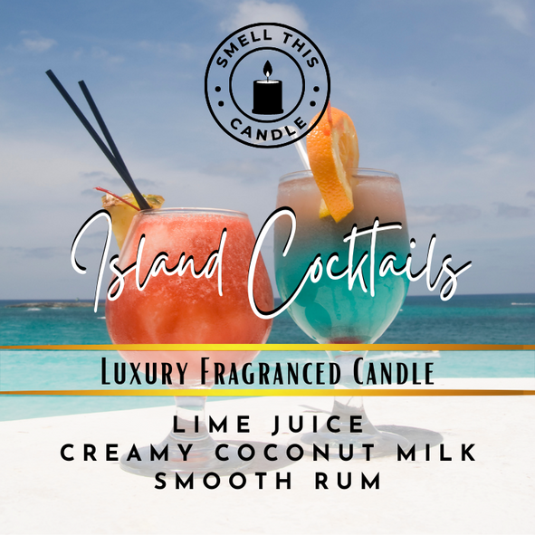 Island Cocktails candle - Smell This Candle - Candles