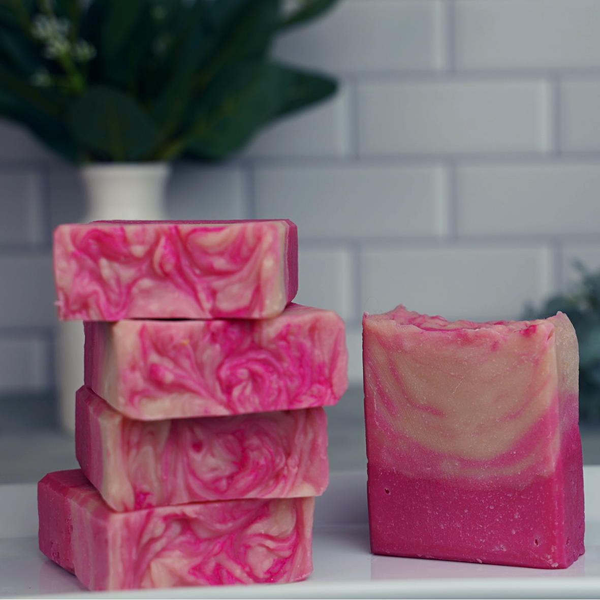 Rose Water &amp; Pink Himalayan Salt Artisan Soap
