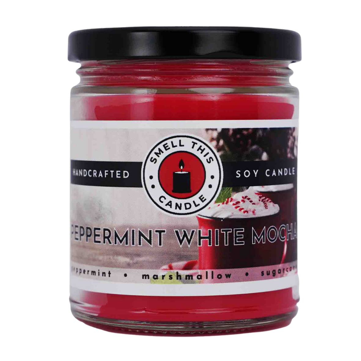 Peppermint White Mocha candle