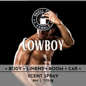 Cowboy scent spray - Smell This Candle - Scent Spray