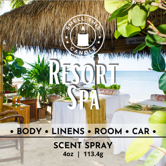 Resort Spa scent spray - Smell This Candle - Scent Spray