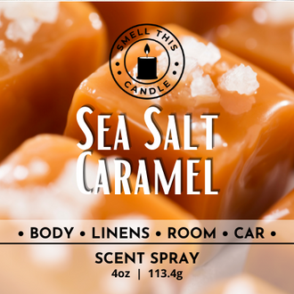 Sea Salt Caramel scent spray - Smell This Candle - Scent Spray