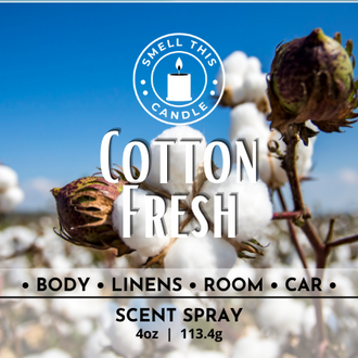 Cotton Fresh scent spray - Smell This Candle - Scent Spray