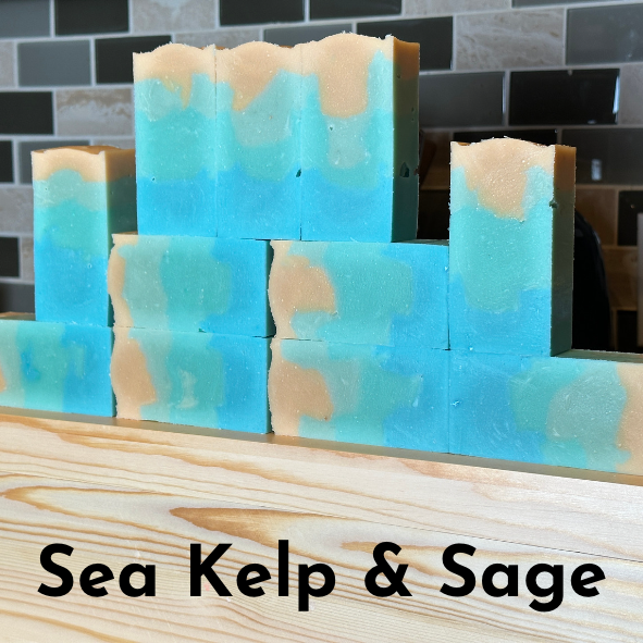 Sea Kelp &amp; Sage Artisan Soap